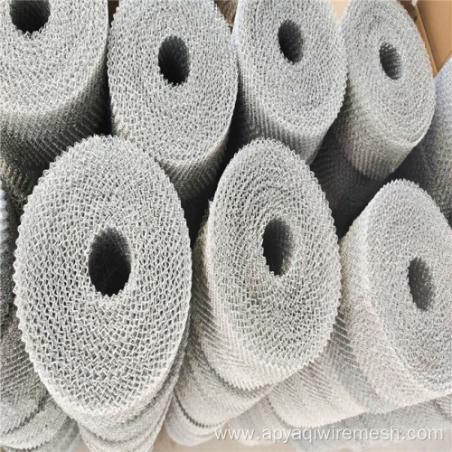 Stainless Steel Gas Liquid Knitted Wire Mesh Filter